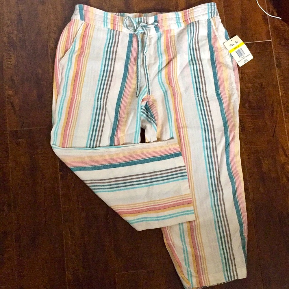 NWT Linen Culottes - Medium